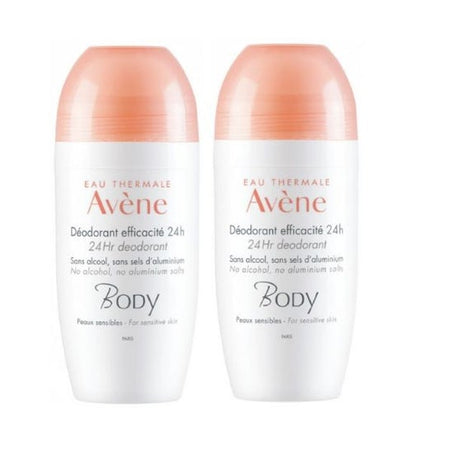 Avène Body Déodorant Efficacité 24h 2x50ml