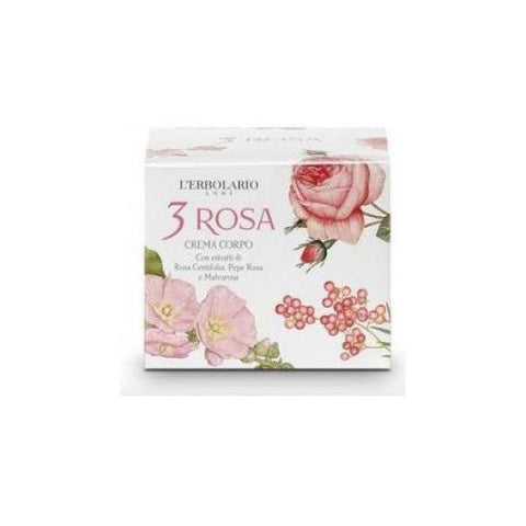 L'Erbolario Purple Rose Körpercreme (200 ml)