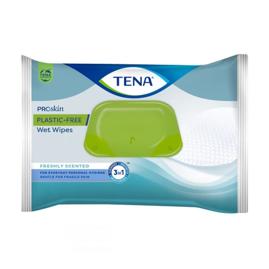Tena lingettes hygiéniques sans plastique (48 pièces)
