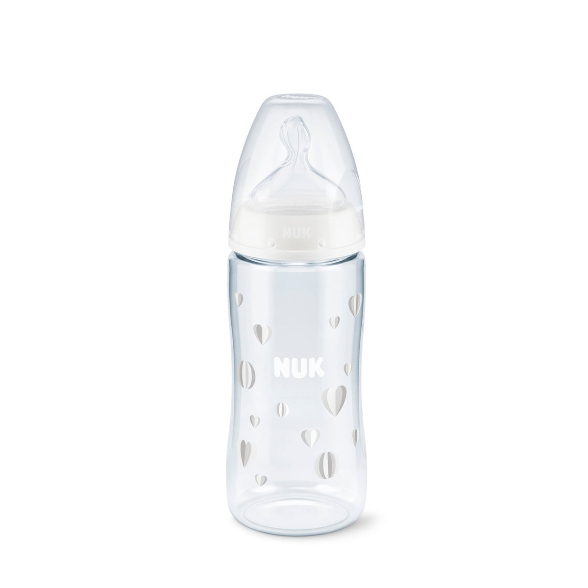 Nuk Bouteille FC+ contrôle de la température Pa 0-6 mois silicone (300 ml)