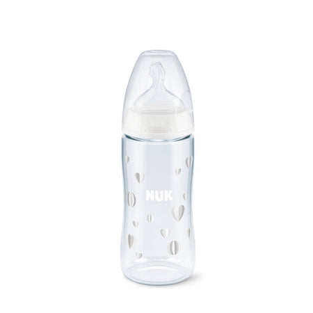 Nuk Bouteille FC+ contrôle de la température Pa 0-6 mois silicone (300 ml)