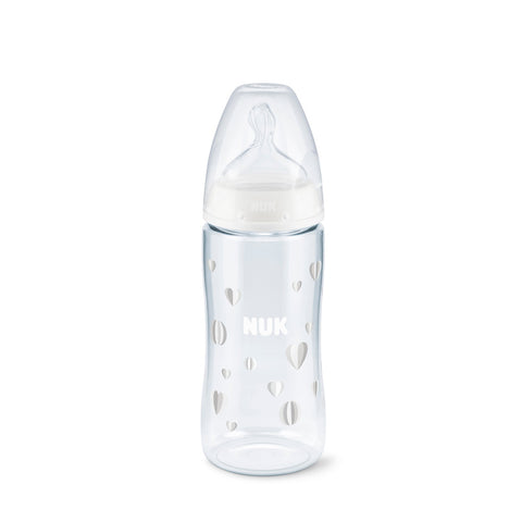 Nuk Bouteille FC+ contrôle de la température Pa 0-6 mois silicone (300 ml)