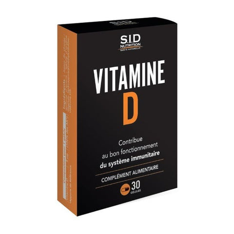 SID Nutrition Vitamin D 30 capsules