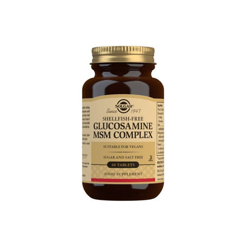 Solgar Glucosamine MSM Complex (60 comprimés)