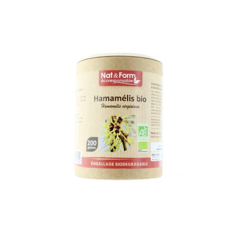 Nat&Form Eco Hamamelis Bio (200 Kapseln)