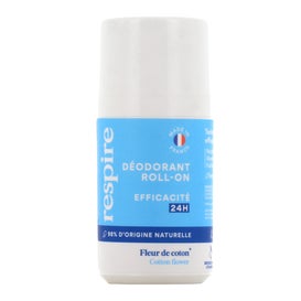 Respire Déodorant Roll-on Fleur de coton (50 ml)