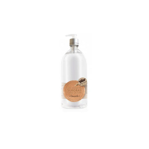 Les Petits Bains de Provence Reichhaltiges Duschgel ohne Seife Mandel 1 L