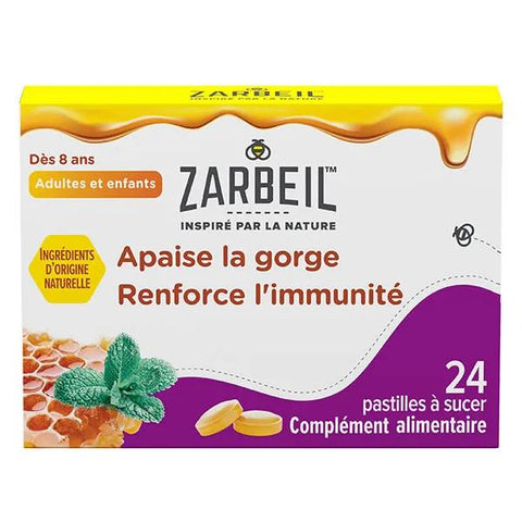 Zarbeil Hals & Immunsystem Nahrungsergänzungsmittel 24 Lutschtabletten