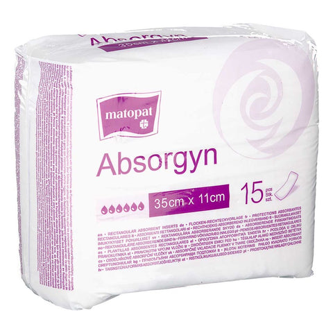 Absorgyn rechteckige Kompressen 11x35 cm unsteril (15 Stück)