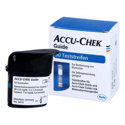 Accu Chek Guide bandelettes de test (50 pièces)