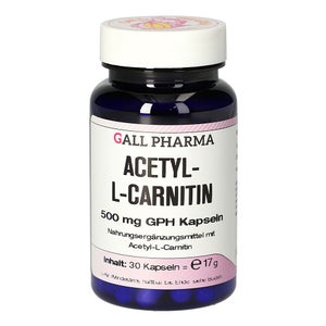 Gall Pharma Acétyl-L-carnitine 500 mg gélules (30 pièces)