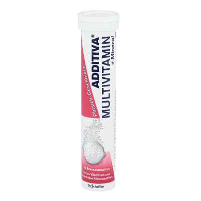 Additiva Multivitamines + minéraux pêche comprimés effervescents (20 comprimés)