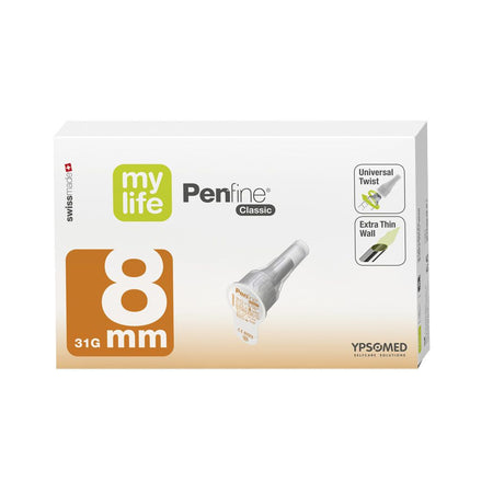MYLIFE Penfine Classic aiguilles 8 mm (100 pièces)