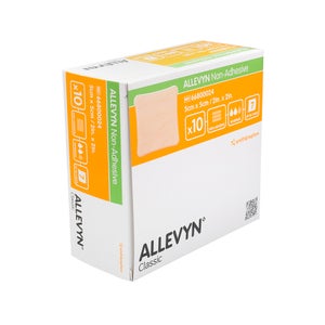 Allevyn non Adhesive pansement 5x5 cm (10 pièces)