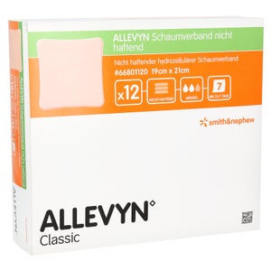 ALLEVYN® Nicht haftender Schaumverband 19 x 21 cm (12 Stück)