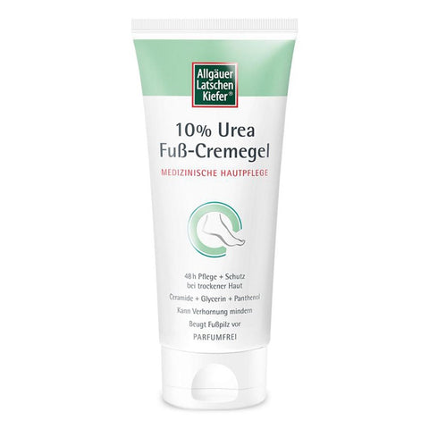 Allgäuer Latschenk. 10% Urée crème-gel pour les pieds (100 ml)