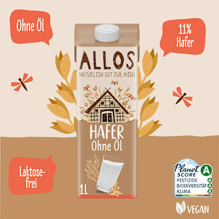 ALLOS boisson à l'avoine sans huile (1 l)
