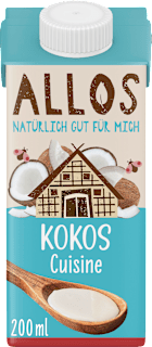 ALLOS Crème cuisine à la noix de coco (200 ml)