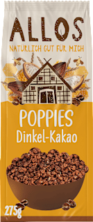 Allos Muesli Poppies épeautre-cacao (275 g)