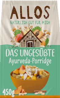 ALLOS Porridge non sucré Ayurveda (450 g)