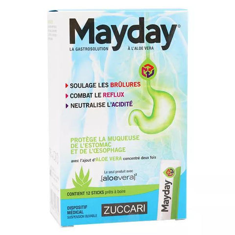 (aloevera)2 Zuccari Mayday with Aloe Vera 12 sticks