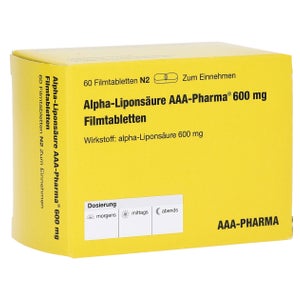 AAA-Pharma® Alpha-Liponsäure 600 mg (60 Tabletten)