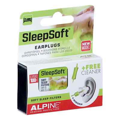 Alpine Sleepsoft bouchons d'oreilles (2 pièces)