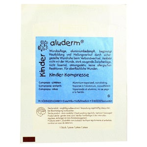 Aluderm Kompressen Kinder 6x6 cm (1 Stück)