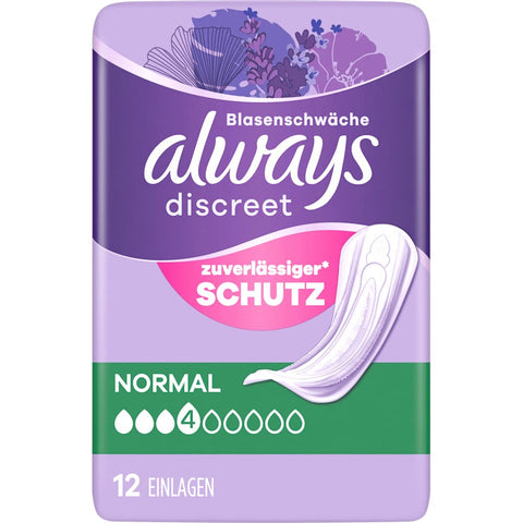 Always Discreet Inkontinenzeinlagen normal (12 Stück)