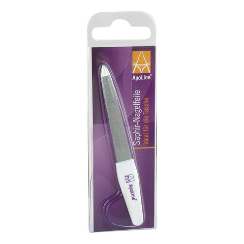 Apoline 10 cm chrome sapphire nail file (1 piece)