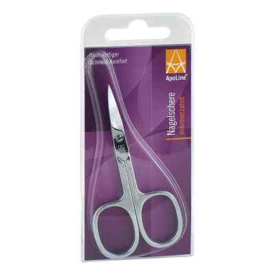 Apoline ciseaux à ongles micro-dentelés 9 cm chromé (1 pièce)