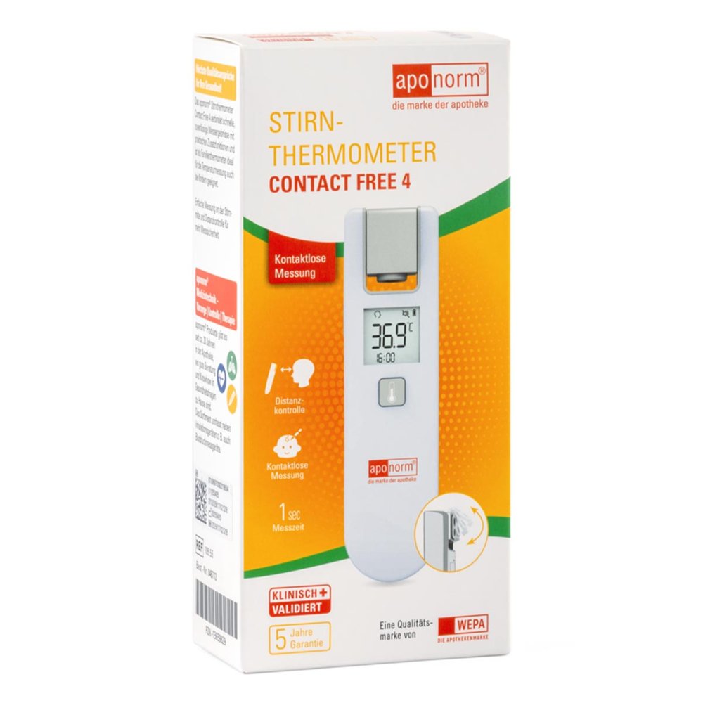 aponorm thermomètre frontal Contact Free 4 (1 pièce)