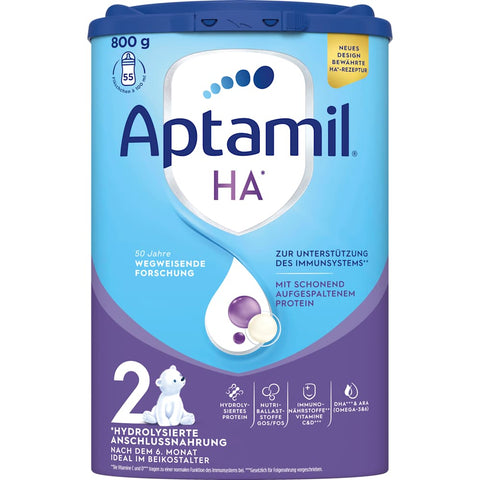 Aptamil HA 2 Folgemilch nach dem 6. Monat (800 g)
