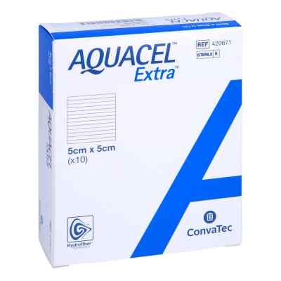Aquacel Extra 5x5 cm pansement (10 pièces)