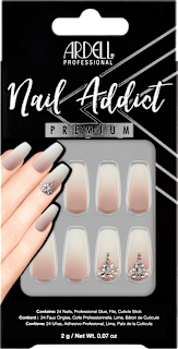 Ardell Nail Addict Rich Tan Ombre ongles artificiels (24 pièces)