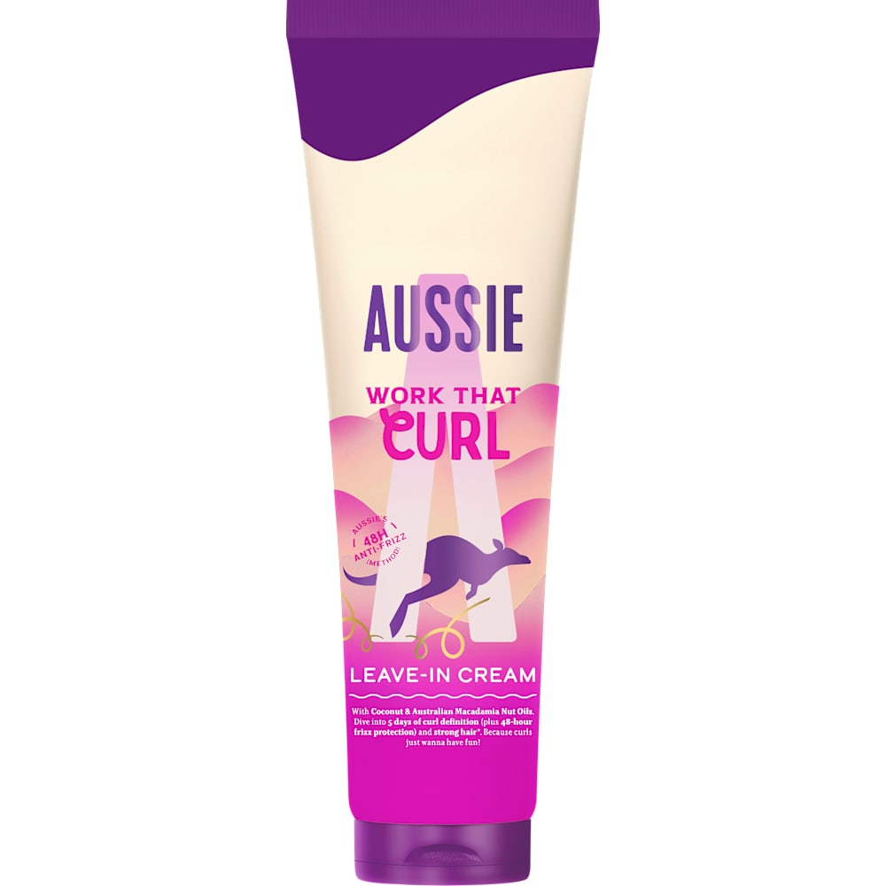 AUSSIE Leave-In Crème Work That Curl (160 ml)