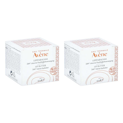 Avène 24H Intensive Hydration Lip Balm (2x10 ml)