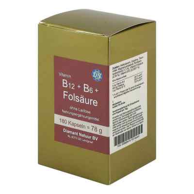 FBK-Pharma B12 + B6 + acide folique sans lactose gélules (180 gélules)