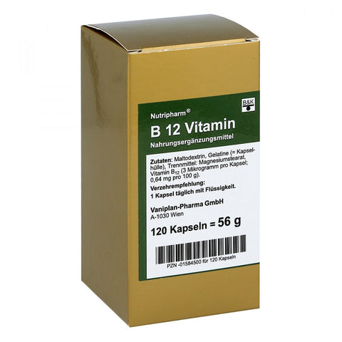 FBK-Pharma B12 gélules (120 pièces)