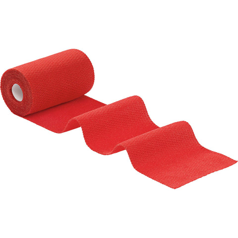 IDEALAST-haft color bande 4 cm x 4 m rouge (1 pièce)