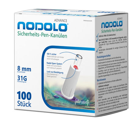Advance aiguilles de stylo de sécurité 8 mm (100 pièces)