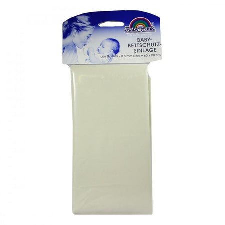 Alèse bébé caoutchouc 60 x 90 blanc (1 pièce)