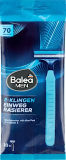 Balea 2-blade disposable razors (10 pieces)