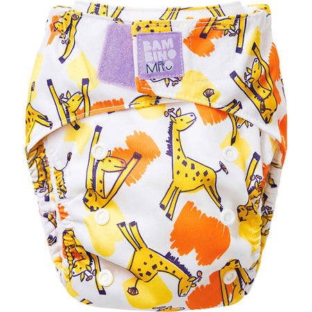 Bambino Mio Couche lavable réutilisable motif girafe (1 pièce)