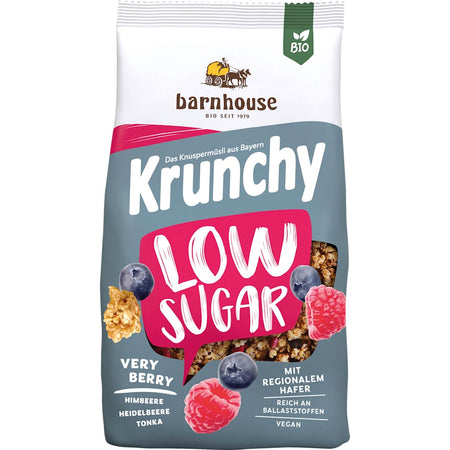 Barnhouse Krunchy Low Sugar Very Berry muesli croustillant (375 g)