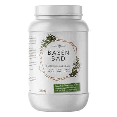 Basenbad Sel de bain basique Wellness Nordic Pure (2400 g)