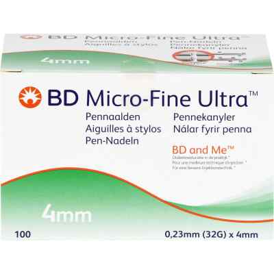Bd Micro-fine Ultra aiguilles pour stylo 0,23x4 mm (100 pièces)