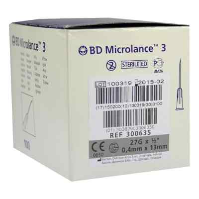 Becton Dickinson Microlance 3 aiguille de sondage 27 G 1/2 0,4x13 mm (100 pièces)