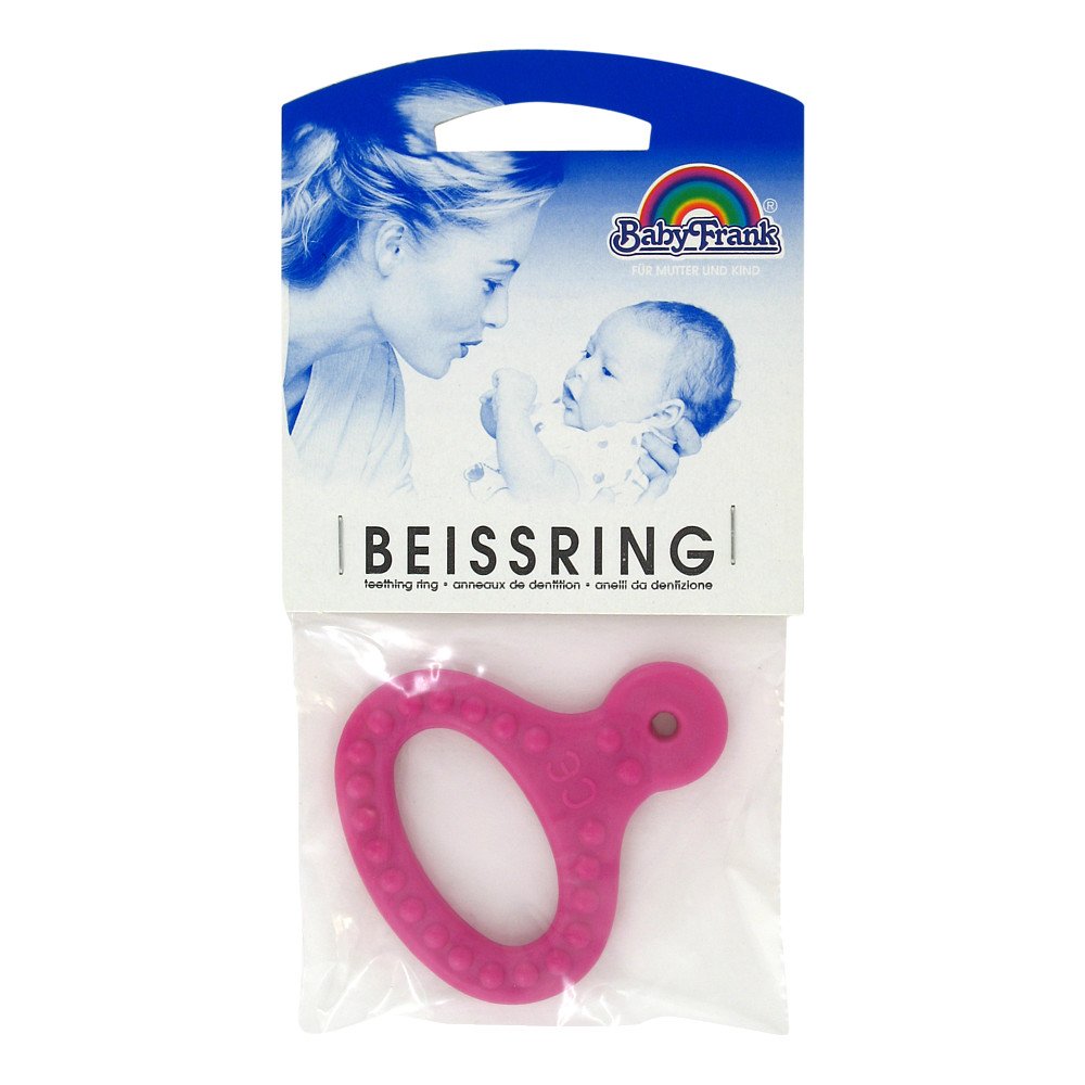 Büttner-Frank GmbH anneau de dentition 160514 avec poignée rose (1 pièce)