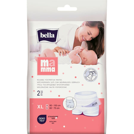 bella mamma slip post-partum taille XL (2 pièces)